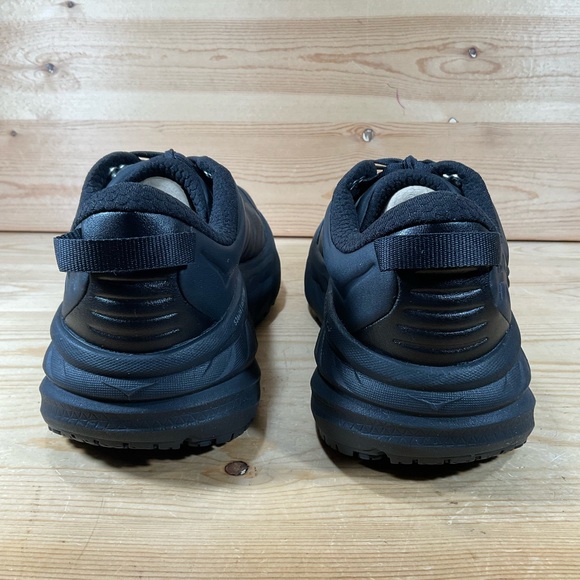 Hoka One Bondi SR Shoes Women’s 8.5 Black Cushioned Slip Resistant 1110521 BBLC - Picture 4 of 9